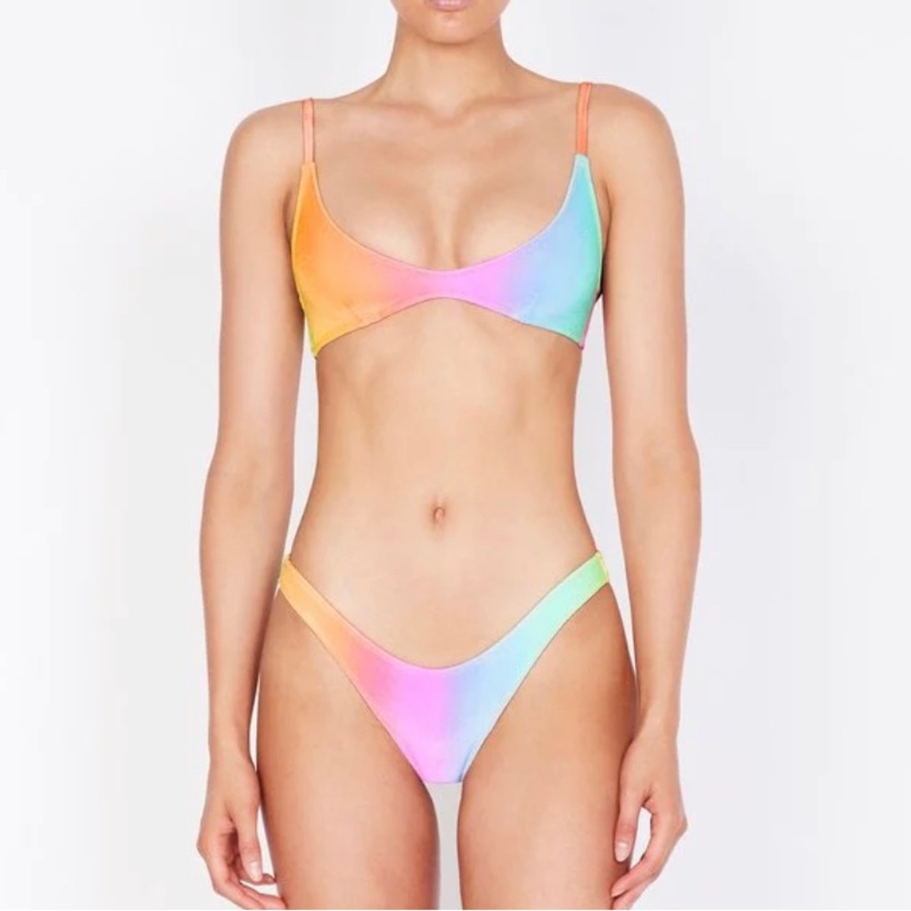TRIANGL swimsuit top small bottom xs full coverage